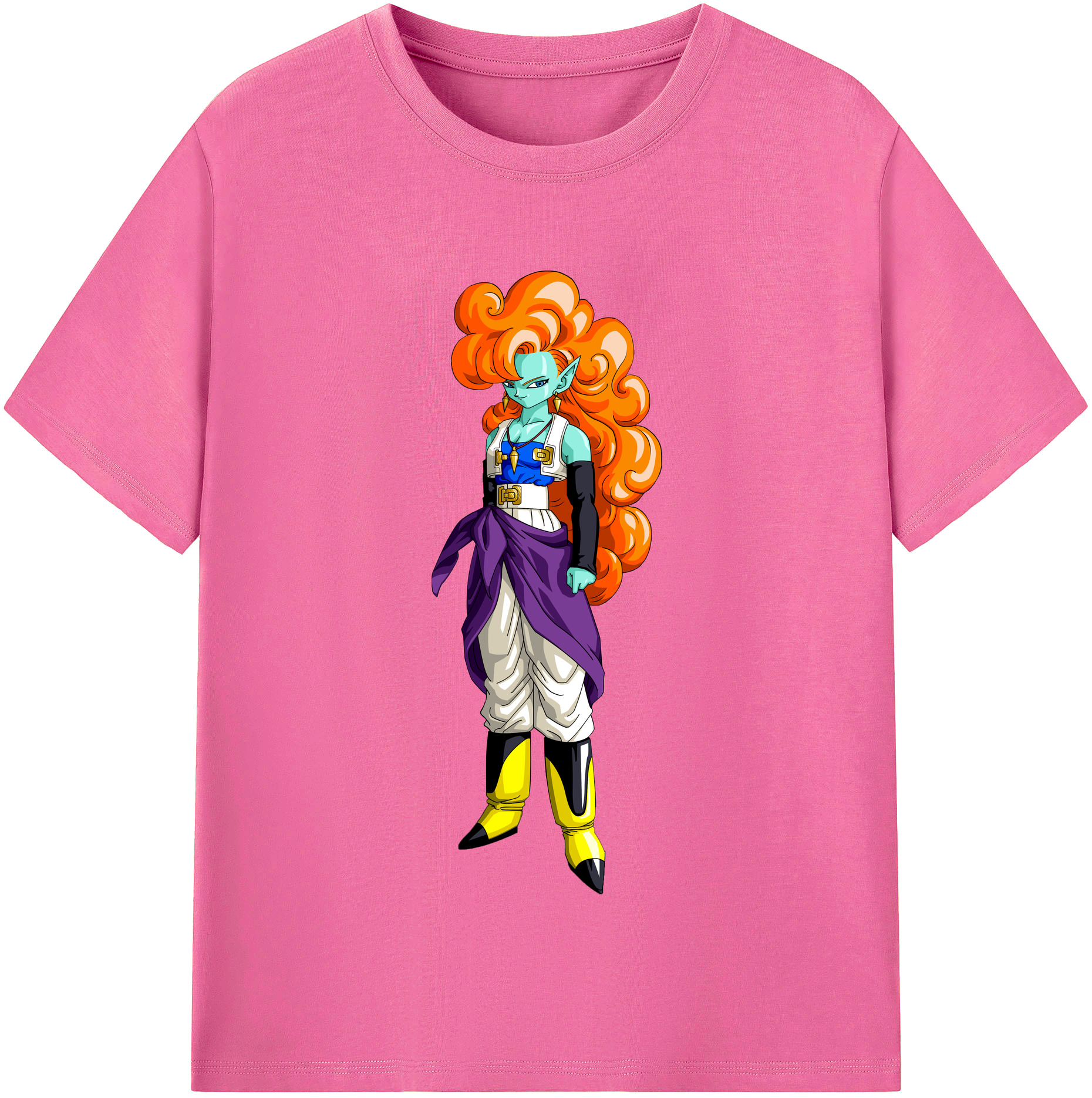 （画像用） ドラゴンボール DRAGON BALL レディースカジュアルプリントTシャツ（綿100％）